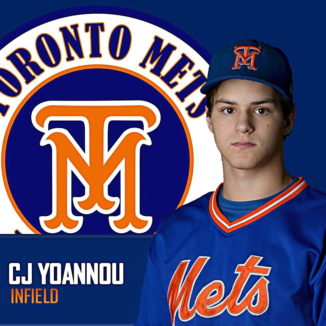Christopher Yoannou participated in the Toronto Mets Development program prior to joining the 16U at 2015 